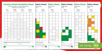 Christmas Numeracy | Maths Christmas Activities for KS1