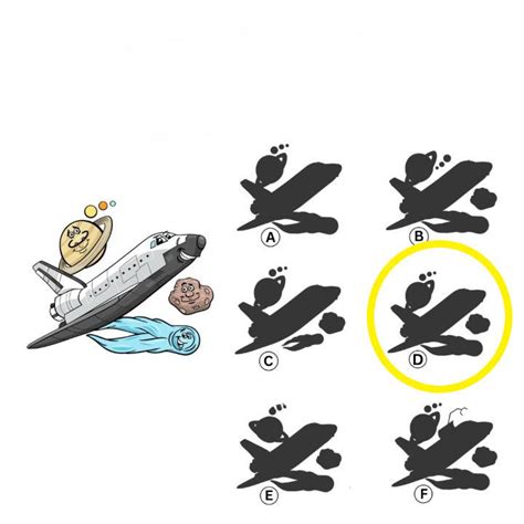 Can you find out which is the correct shadow of this airplane in 15 ...