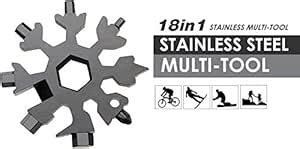 Buy NO LIMITS ENTERPRISE 18-in-1 Snowflake Multi Tool Bottle Opener ...