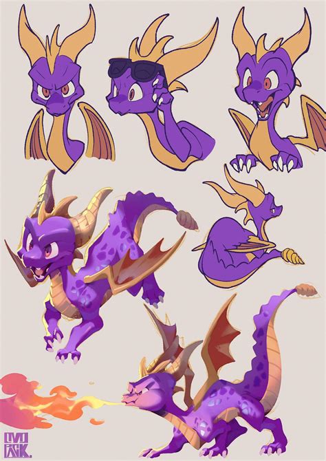 Spyro designs | Spyro the dragon characters, Spyro reference, Spyro ...