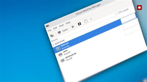 virt-manager Tutorial 的图像结果