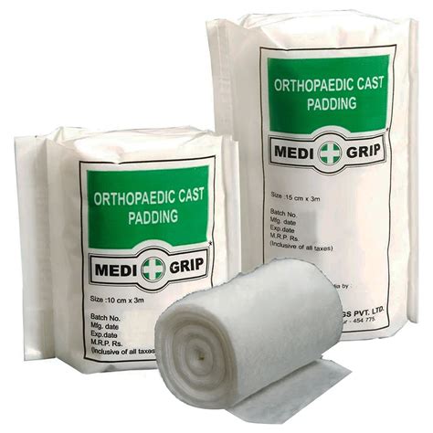 Buy Precision Medigrip Orthopaedic Cast Padding 10 cm x 3 m | 19 ...