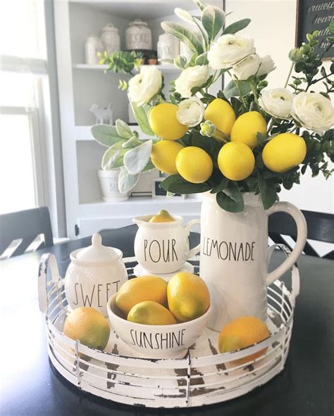 Lemon Kitchen Decor Ideas: Brighten Up Your Space with Sunshine and ...