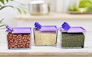Buy Small plastic Container for Kitchen Air Tight Refrigerator Storage ...