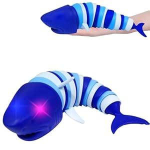 FunBlast Slug Toys - Small Slug Fidget Toys with Light, Baby Toys ...