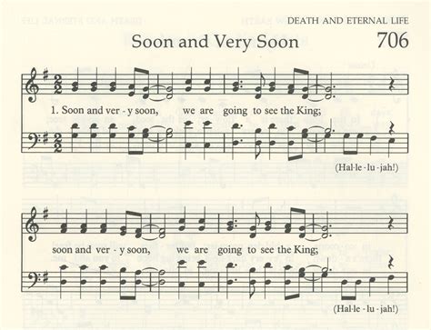 Soon and Very Soon — Hymnology Archive