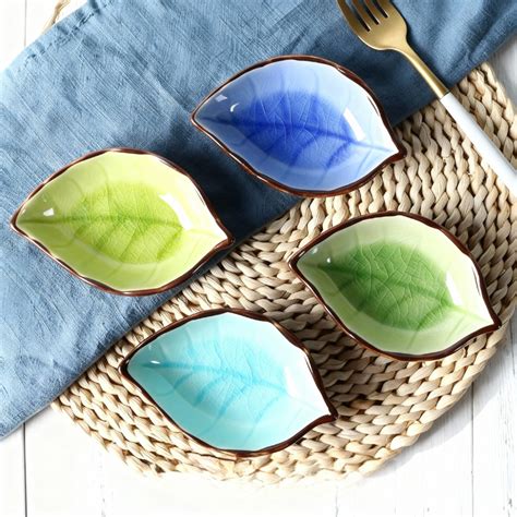 Buy Leaf-Shaped Ceramic Plate online - 99Wholesale – 99wholesale