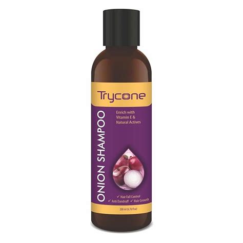 Buy Trycone Onion Hair Fall Shampoo for Hair Growth & Hair Fall Control ...