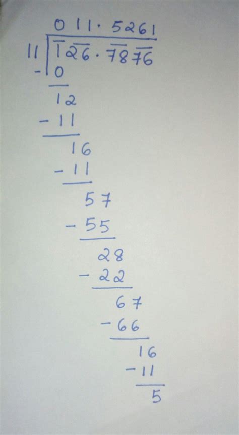 Using long division method find the square root of 126.7876. Solve it ...