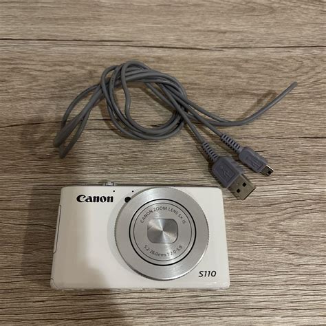 1535 Canon PowerShot デジカメ S110 ホワイト
