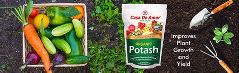 Casa De Amor Organic Potash Fertilizer for Gardening