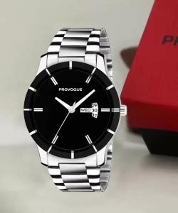 PROVOGUE Basic Analog Watch Day and Date Display for boys and men Long ...