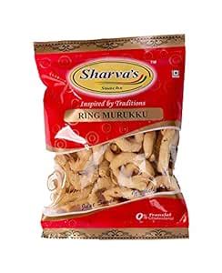 Sharva's Snacks - Ring Murukku, 170g : Amazon.in: Grocery & Gourmet Foods