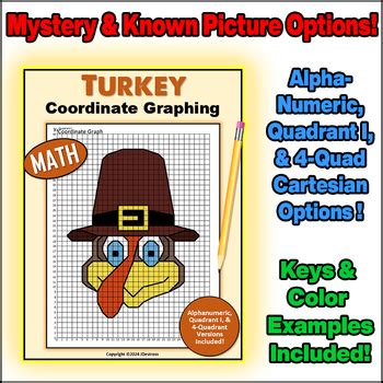 Image result for Mystery Graph Math Turkey Math