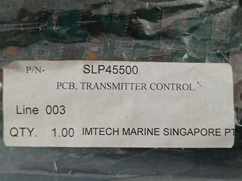 Southern Avionics Srp45500 Transmitter Control Pcb 01-tf – Aeliya Marine