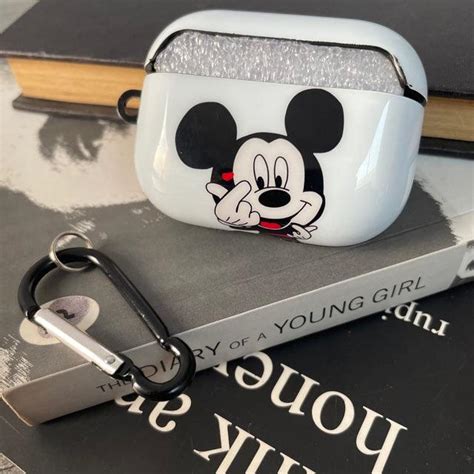 Mickey Mouse Glossy Silicone Case Cover For AirPods Pro – Hanging Owl