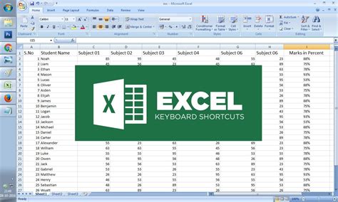 Image result for Excel Sheet Shortcut Keys