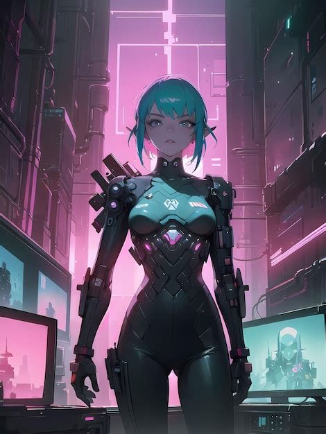 Premium Photo | Beautiful drawings of a random fantasy anime girl character