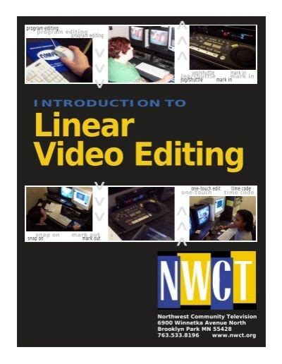 Linear Video Editing 的图像结果
