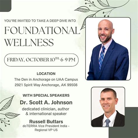 doTERRA Foundational Wellness, The Den, Anchorage, 10 October 2025 ...