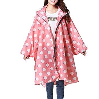Buy QZUnique Women's Outdoor Ripstop Waterproof Packable Rain Jacket ...