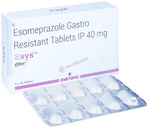 Buy Esys Tablet Online | Genuine & Fast Delivery - MediBuddy