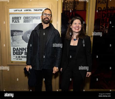 (L-R) John Torres and Kate Marvin attend the opening night of "Danny ...