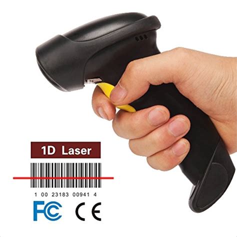 Buy Afanda CT007S Handheld Laser 2.4Ghz Barcode Scanner for Windows PC ...