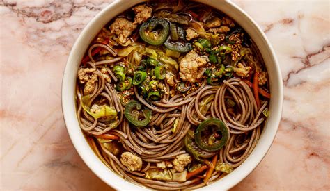Spicy Ginger Chicken Soba | Tried and True Recipes
