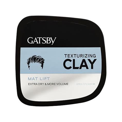 Gatsby Texturizing Clay - Mat Lift | For Super Strong Hold, More Volume ...