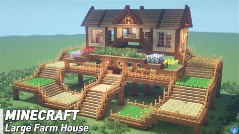 Image result for Minecraft Large Farm House Tutorial