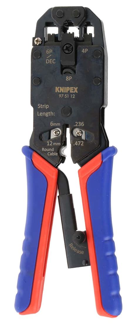 97 51 12 Knipex | Knipex Hand Ratcheting Crimp Tool for Fiches Western ...