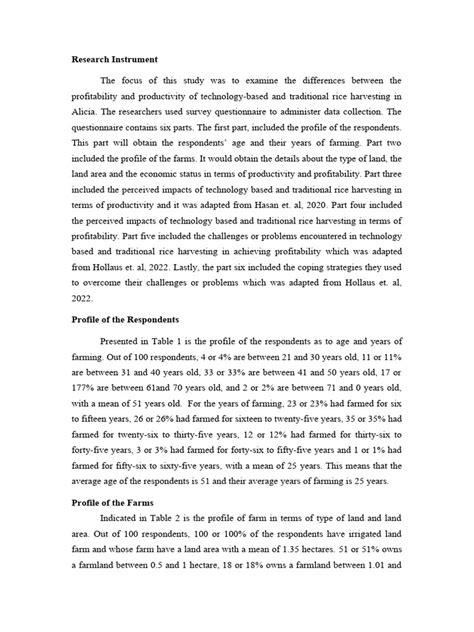 Image result for Research Instrument Example