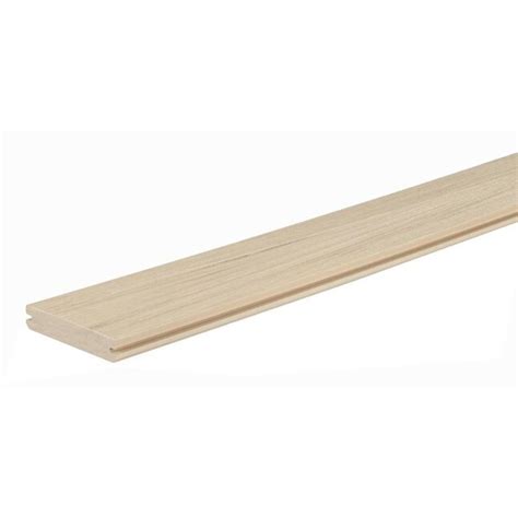 AZEK 16-ft Hazelwood Grooved PVC Deck Board at Lowes.com