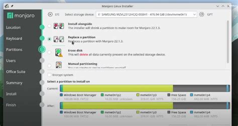 Image result for Manjaro Linux Dual Boot Windows 10