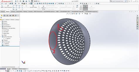 Fill Pattern SolidWorks 的图像结果