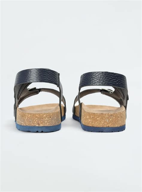 Buy Boys Textured Strappy Open Toe Sandals Online at just Rs. 799.0 ...