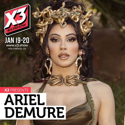 Ariel Demure Set to Bring Gorgons & Goddesses to X3 - Adult All Access