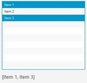 JavaFX ListView Tutorial 的图像结果