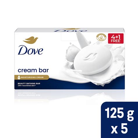 Dove Cream Beauty Bathing Bar - With Nutrient Serum for 24 hr Nourishe