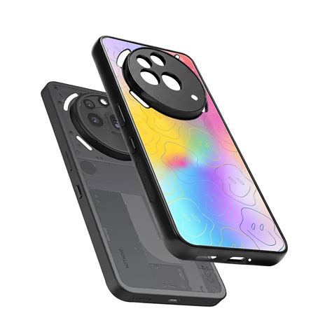 Smiley Colorburst Phone Case for Nothing Phone 3A Pro | Glass Case – Boujee