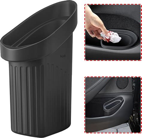 Amazon.com: BMZX Car Trash Can Trash Bin, Car Accessories for Interior Garbage Can, Car Door ...