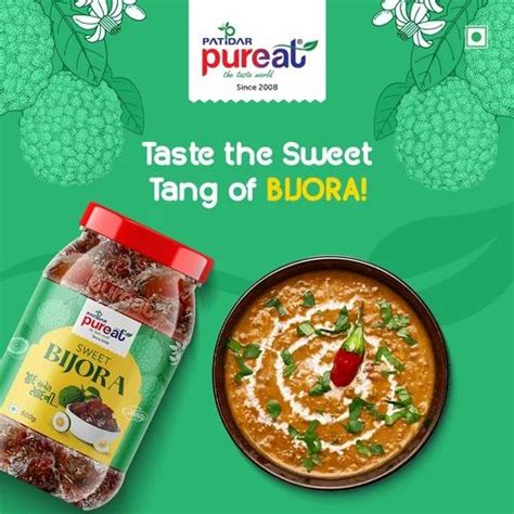 Indian Pickles - Sweet Bijora Pickle 500gm Manufacturer from Dehgam