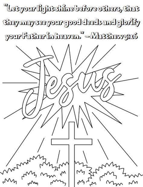 Christian Coloring Pages for Kids, Coloring Pages, Printable Coloring ...