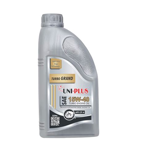 Uni-Plus Turbo Grand 15W-40 CH-4 Plus Heavy Duty Diesel Engine Oil ...