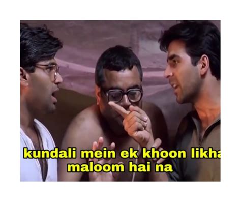 21 years of Hera Pheri: Check out 10 hilarious memes of Akshay Kumar ...