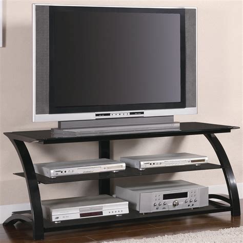 Coaster TV Stands Contemporary Metal and Glass Media Console | Dream ...