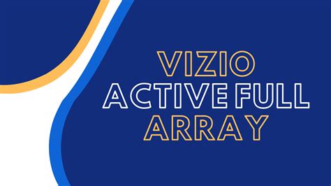 Image result for Active Full Array