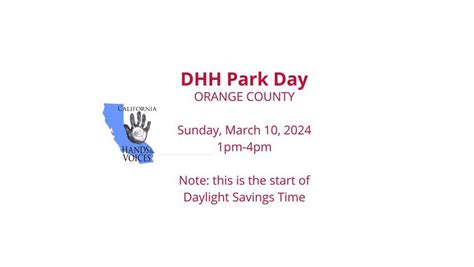 OC DHH Park Day, CA H&V Event , Valley Oak Park, Irvine, 10 March 2024 ...