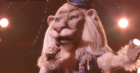 Image result for Masked Singer Lion Performance
